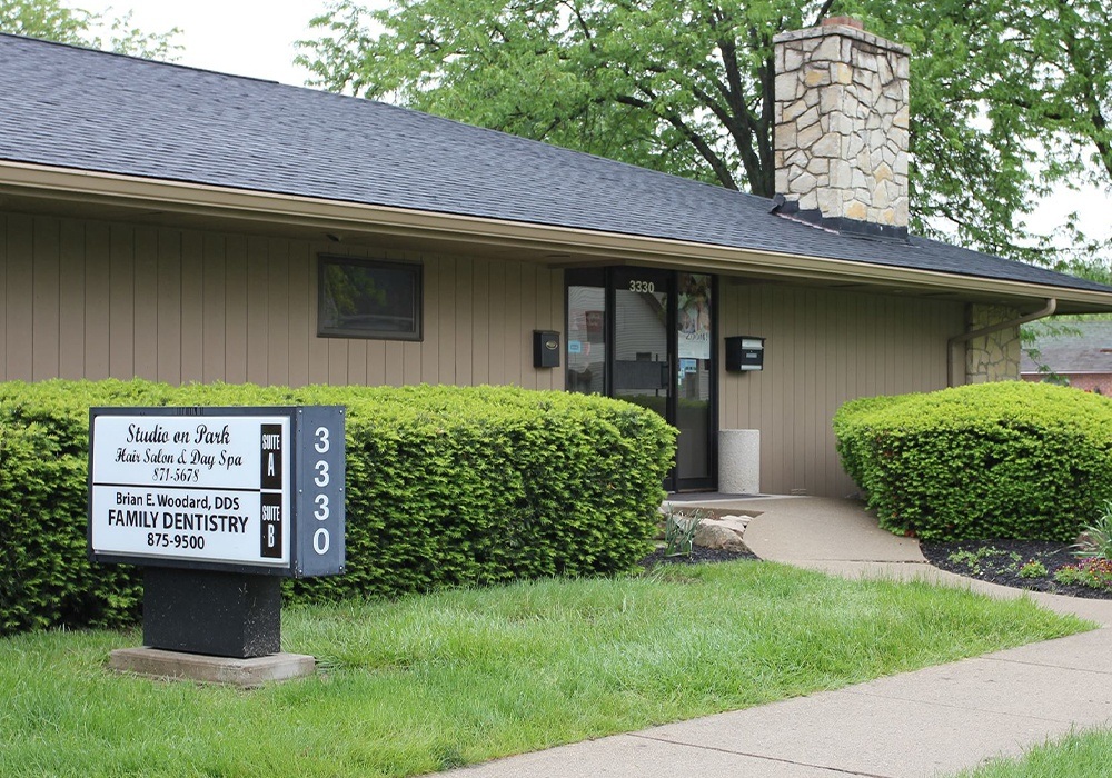 Entrance of Grove City Ohio dental office